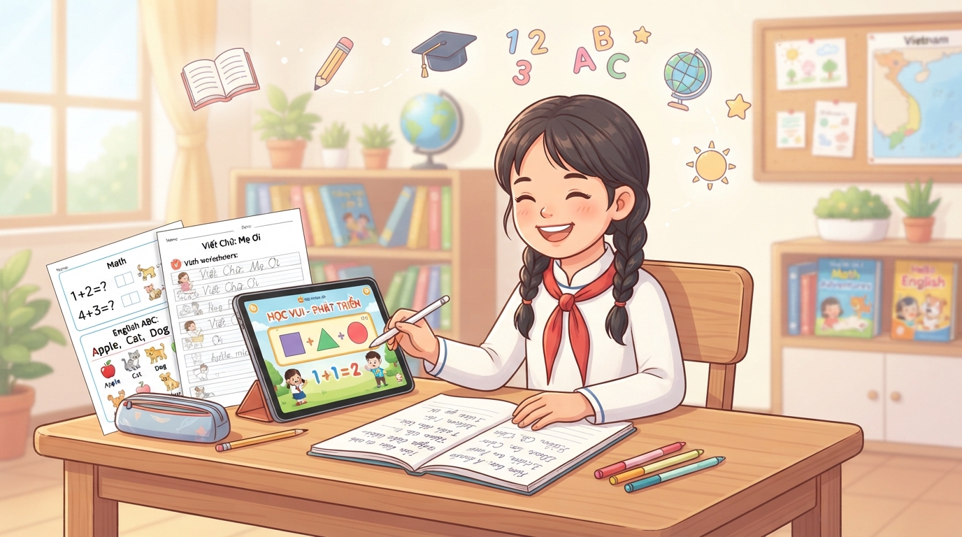 Giáo dục thông minh là gì? Giải pháp tối ưu cho tiểu học