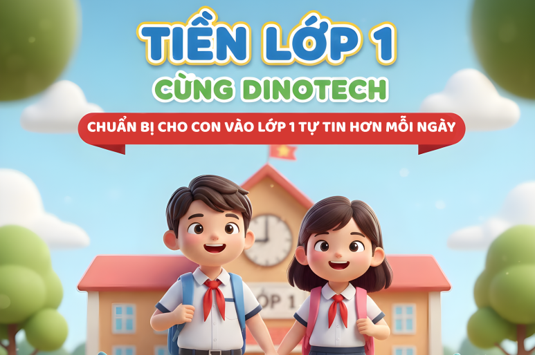 Dinotech hỏi đáp cùng học sinh tiền lớp 1