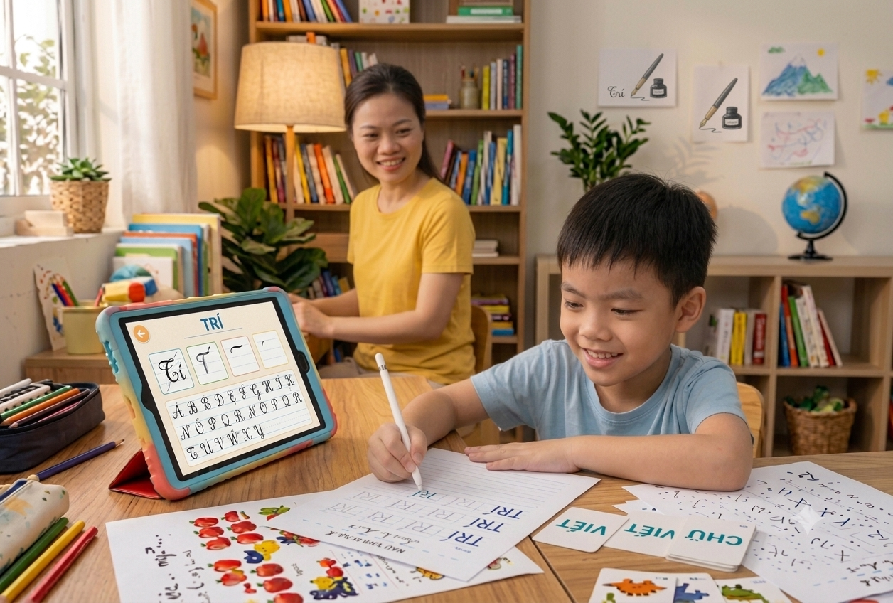Tập viết và luyện chữ